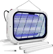 Bug Zapper Indoor, Dual Side Zapping High-Voltage Electric Mosquito Zapper, Fruit Fly Mosquito Moth Gnat Trap, Fly Killer Flying Insect Zapper