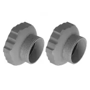 2Pcs 11239 Hose Adapter Compatible with INTEX Part, Pool Vacuum Hose Adapter Pool Skimmer Hose Adapter for Pool Parts Working, for Wall Fitting Connector Adapter