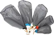 WOONEKY Camping Travel Bag Set Compression Sack for Sleeping Bag Mesh Organizer Compact for