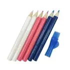 3Pcs Tailors Chalk Pen Pencil with Brush For Dressmakers DIY Craft Mark-DB S1