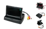 4.3 Inch Foldable TFT LCD 2-Channel Color Display Rear Viewing Monitor Screen