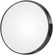 LOLIPPYY 2Pcs Compact Makeup Mirror with Suction Cups Magnification Portable Round Bathroom Cosmetic Tool for Travel and Precision Makeup Application Diameter