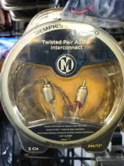 Memphis ETP-17 2 Channel 17 Feet 17' Twisted Pair Audio Interconnect