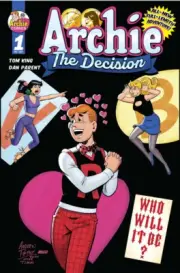 ARCHIE THE DECISION #1 Andrew Pepoy SIGNED Mad Love Homage Cover LE 250 - NM/NM+