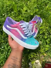 Dirty Sprite custom vans 7 1/2