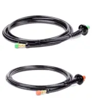 Seastar HO8124 24' Standard Bulkhead Hose Kit Pair Hydraulic Outboard Steering