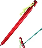 Tent Pegs,Outdoor Camping Stake Aluminum Alloy | Windproof Multipurpose Spike for Tent Beach Backpacking Lawn Garden