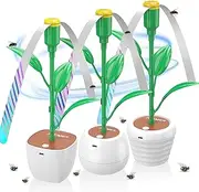 Fly Fans for Tables 3 Styles, Fly Repellent Fan Upgraded DIY Fly Fan Outdoor and Indoor Keep Flies Away, USB Powered, Fly Fan for Outside, BBQ, Restaurants, Picnic, 3 Pack