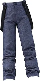 [Tadill] Snow Pants Insulated Skiing Cargo Pants Windproof Warm Water Resistant Skiing Trousers Snow Ski Pants for Hiking, Camping, S