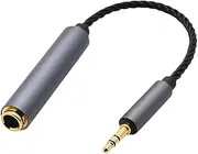 Vsenkes Audio Adapter Cable 3.5 Male to 6.35 Female Adapter Cable