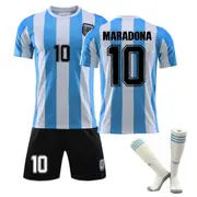Fotbollsset fr fotbolls-VM fr barn/vuxna i Argentina Set W 1986-maradona 22#