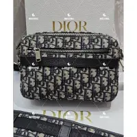 在飛比找蝦皮購物優惠-Dior Oblique SAFARI 老花 郵差包