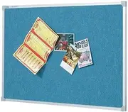 QUARTET QTNNF181W PENRITE Fabric PINBOARD Wedgewood, 1800X1200MM
