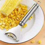 Corn Stripper Stainless Steel Small Modern Silver Easy Clean Solid for Kitchen