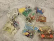 8 Vintage 1992 McDonald's Happy Meal toy. Snow White and the Seven Dwarfs.