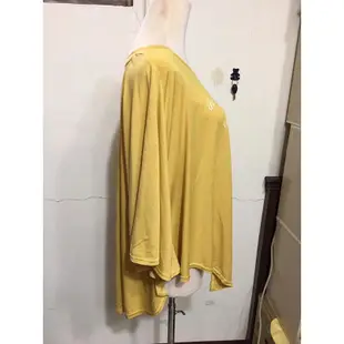 日本品牌cutie blonde ~黃色芥末黃飛鼠袖上衣