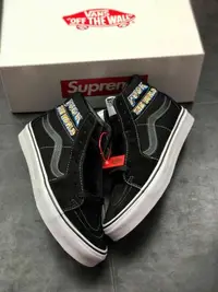 在飛比找Yahoo!奇摩拍賣優惠-SUPREME FW19 VANS Sk8-Hi FUCK 