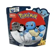 Pokemon Squirtle Mega Construx Action Figure Build & Show 199 Pieces 4" tall
