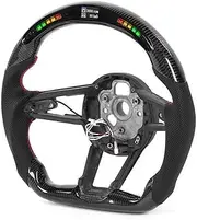 Steering Wheel Carbon Fiber LED Shift Lights Display Steering Wheel Compatible With R8 MK2 TT/TTS/TTRS MK3 2015+