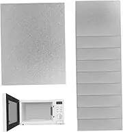 Microwave Waveguide Cover Microwave Waveguide Cover Oven Plate Covers 10PCS Universal Mica Plate Sheet Replacement Repairing Accessory for Kitchen Microwave Oven L