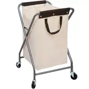 Laundry Sorter, Heavy Duty Rolling Laundry Hamper Cart, Laundry Basket Organi...