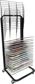 Art Drying Rack for Classroom,Canvas Rack Art,25 Removable Shelves,for Childcare Centers and Art Classes,Art Classroom or Studio