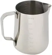 Milk Pitcher Craft Coffee Cup Frothing Scale Latte Pen Mug Stainless Steel Jug