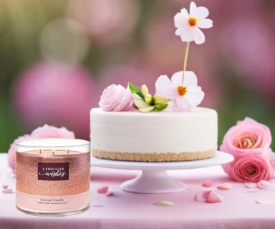 NEW, Redesigned Container A Thousand Wishes 3-Wick Candle Bath & Body Works