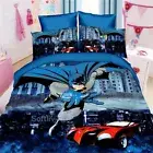 Batman Flat Sheet Single/King Single Bed Quilt/Doona/Duvet Cover Set Pillow Case