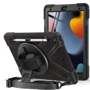 Full Body Protective Case with 360?? Rotate Hand Strap/Stand for iPad 10.2 inch