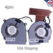 New CPU+GPU Cooling Fan For HP OMEN 15-DC L30204-001 L29354-001