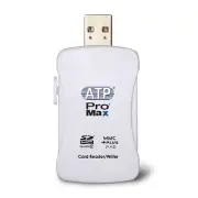 ATP USB 2.0 SD Card Reader for SanDisk Kingston 16GB 32GB 64GB 128GB SDHC SDXC