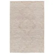 Brand Ventures Goa Aztec Wool Blend Ash Rug (No Tassel)