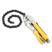 10cm Chain Wrench Clamp Locking Plier Vise Wrench For Water Pump Pipe