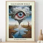 Dali Wall Art , Dali Eye Salvador Dali, Surrealism Art, Dali Poster