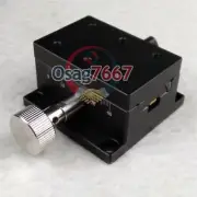 New X-Axis 15*15mm Dovetail Manual Trimming Platform Gear Sliding Table 15*15mm