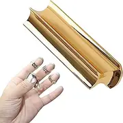 Tone Bar Guitar Lap Slide - Stainless Steel Guitar Slide Dobro Hawaii Guitar Slide | Stainless Steel Guitar Slide for Electric Guitar, Lap Steel Guitar, Hawaiian Guitar, Electric
