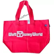 Walt Disney World Parks Mickey Mouse Ear Jersey Spirit Tote Bag - Red