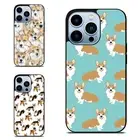 Anti fingerprint dogs breed welsh corgi For Samsung A15 A16 S23 S24 S25 Ultra FE