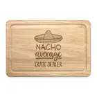 Nacho Average Craic Dealer Rectangular Chopping Board Best Irish Ireland Joke