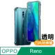 OPPO Reno 透明 四角防摔氣囊 手機殼