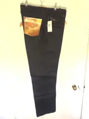 RM Williams Men's 42L Black Jeans Stockyard Ringer Pants New NWT Boot Cut Cotton