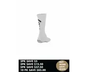 Only Sport Grip Sock Bundles - White - 7-11, 2