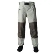 Mens Womens Waist Waders,3-Ply Durable Breathable Waterproof Stockingfoot Ins...