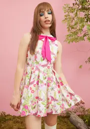 [Sugar Thrillz] Don't Bug Me Collared Mini Dress