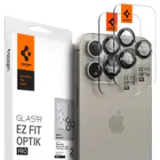 SPIGEN iPhone 16 Pro / 16 Pro Max / 15 Pro / 15 Pro Max / 14 Pro / 14 Pro Max Camera Lens Protector, Genuine EZ Fit Optik Pro 2PCS for Apple