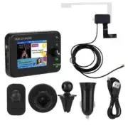 Digital Car Dab/dab+ Radio Adapter 2.4" Lcd Bluetooth-compatible Fm Transmitter