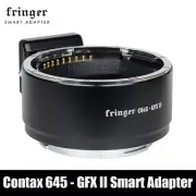 Fringer C645-GFX II AF Lens Adapter for All Contax 645 Lens to Fuji GFX100/100S