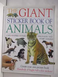 在飛比找蝦皮購物優惠-The Giant Sticker book of Anim