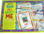 Alex Read All About Me Activity Book Journal Scrapbook New